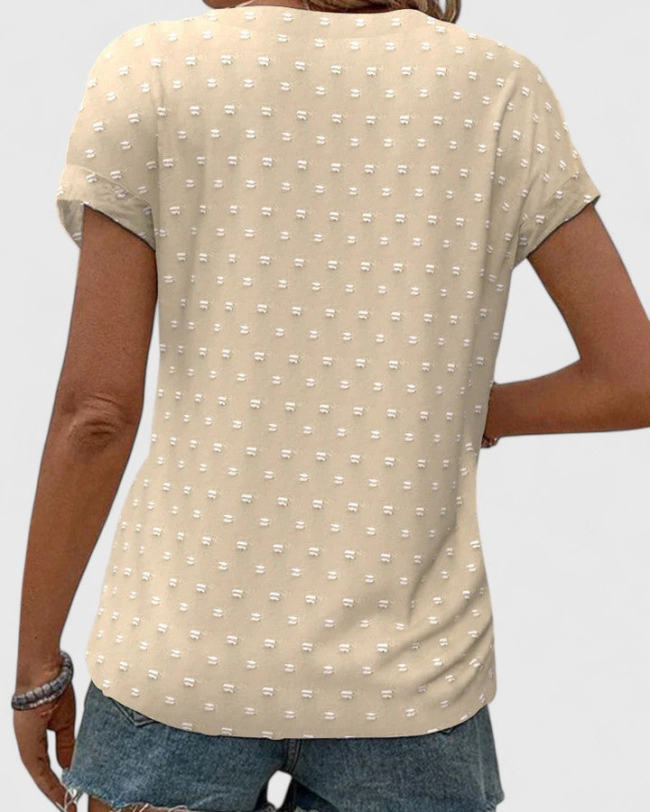 Miles | T-shirt col en V confortable