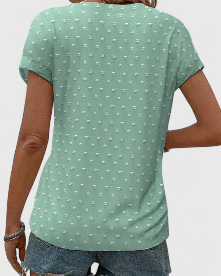 Miles | T-shirt col en V confortable