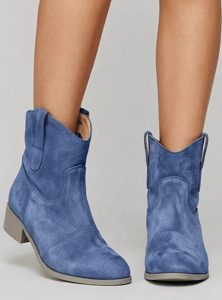 Claire® | Chic Suede Ankle Boots