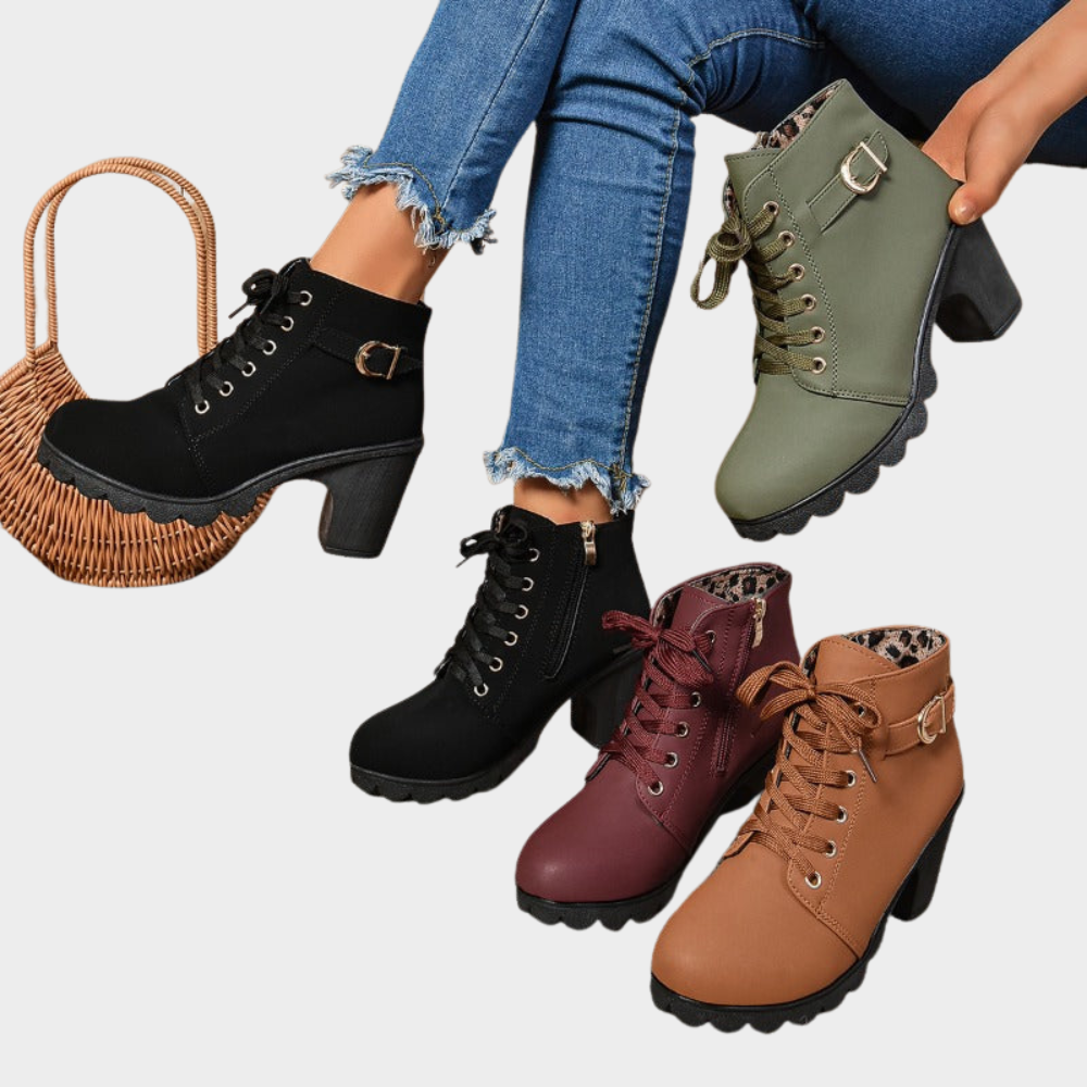 Harper™ | Bottes élégantes à talon carré