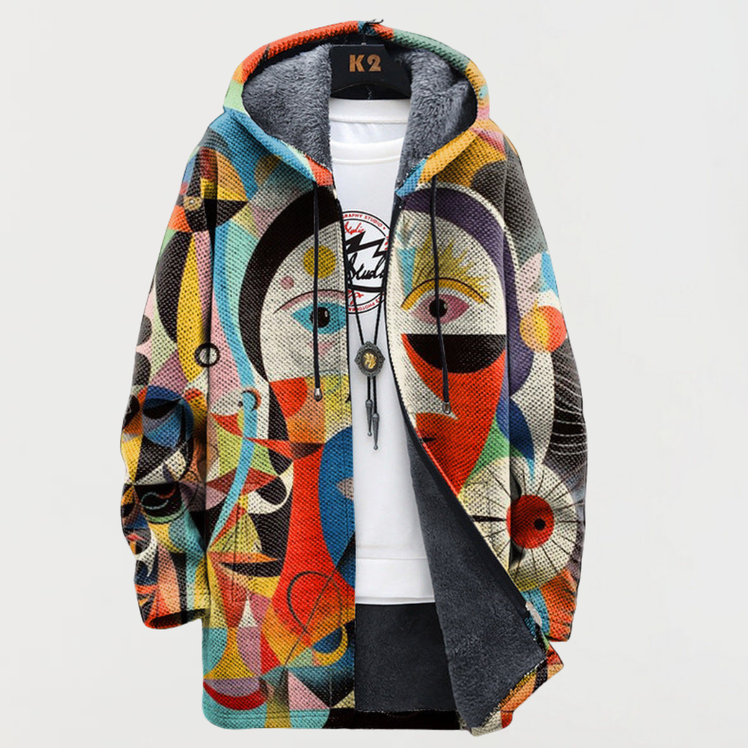 Mira | Abstract Art Cardigan