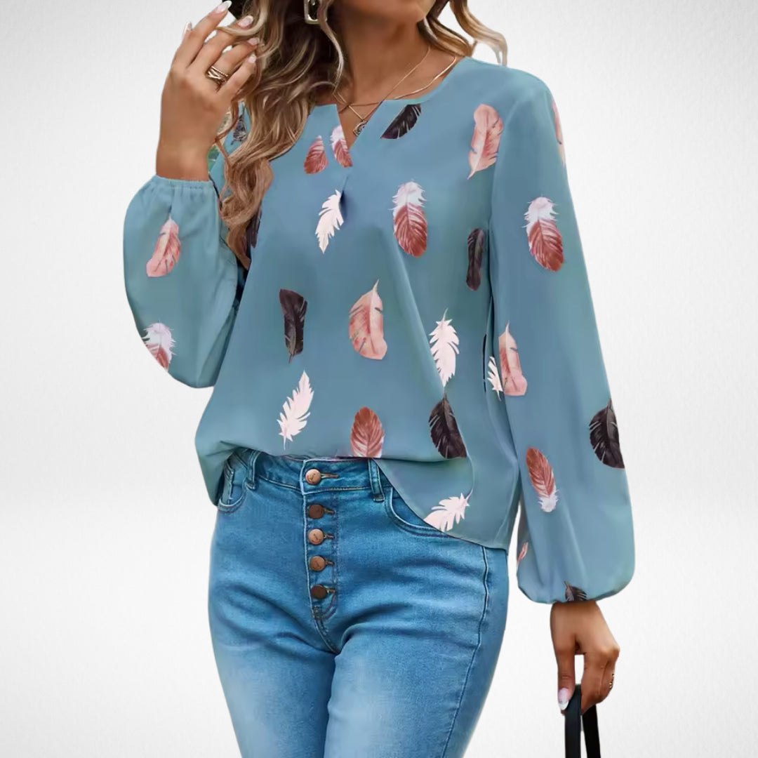 Nicole™ | Blusa con ajuste de confianza