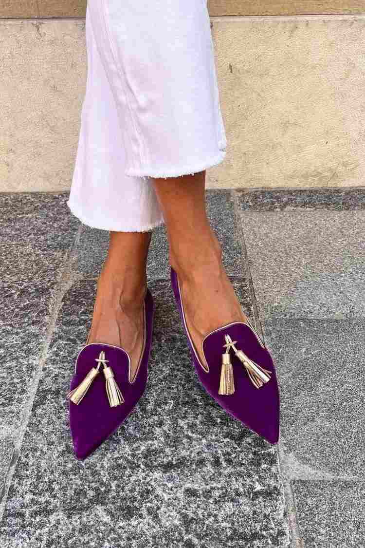 Amelie™ | Mocassins à pampilles