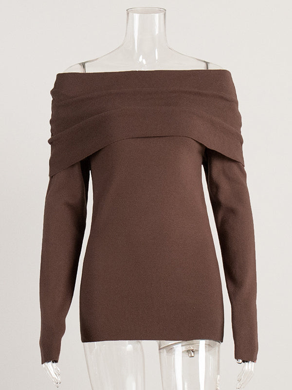 Erica | Suéter Elegante con Hombros Descubiertos