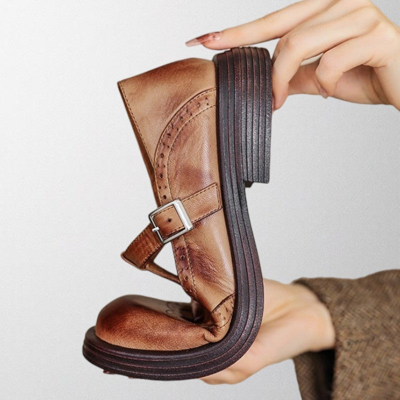 Olivia - Zapatos elegantes de cuero