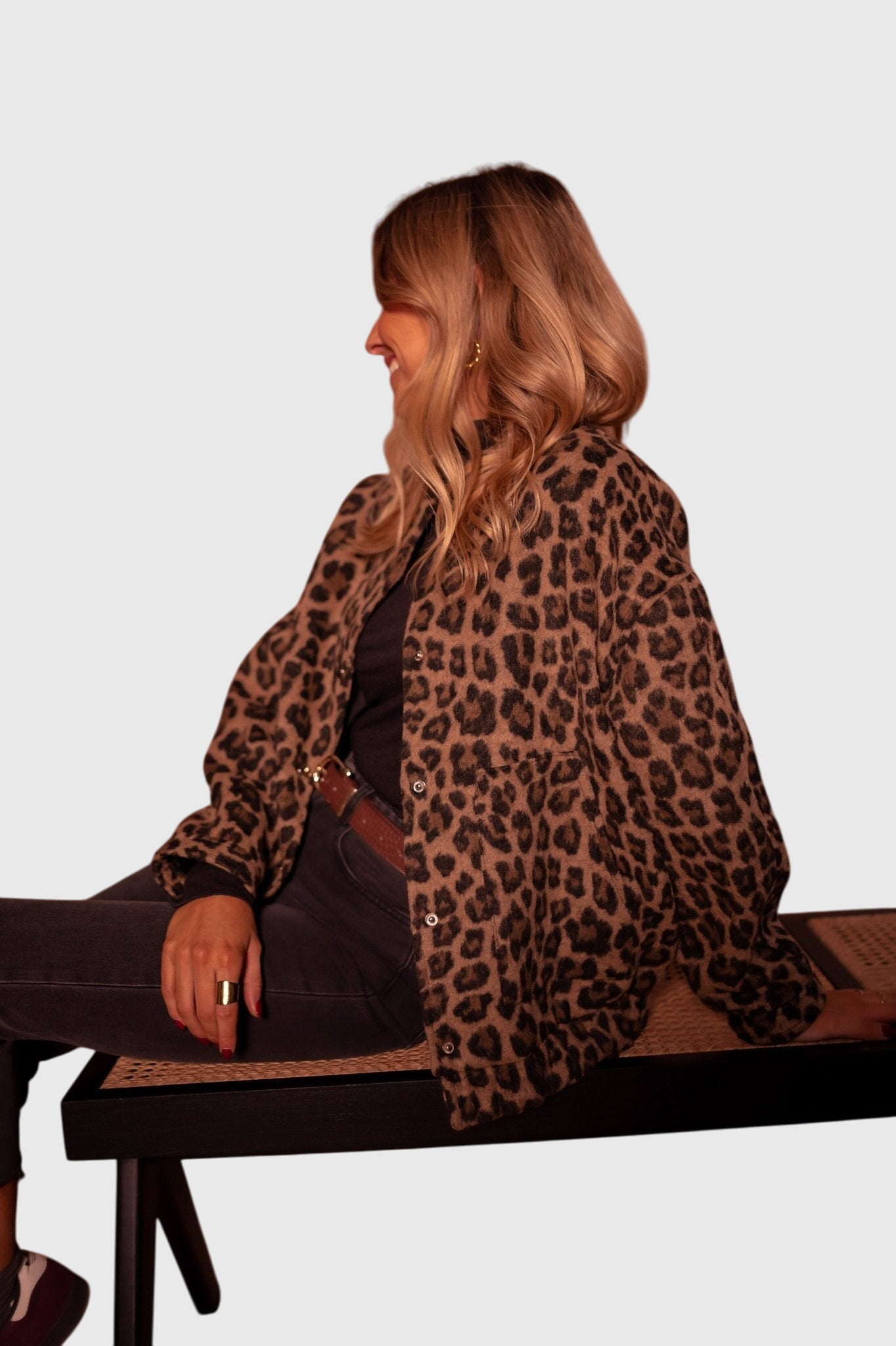 Elodie | Chaqueta con estampado de leopardo con estilo