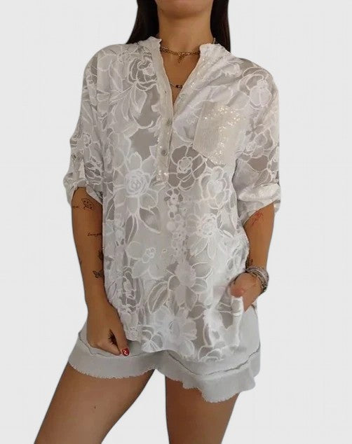 Rhezlynn | Blusa sofisticada