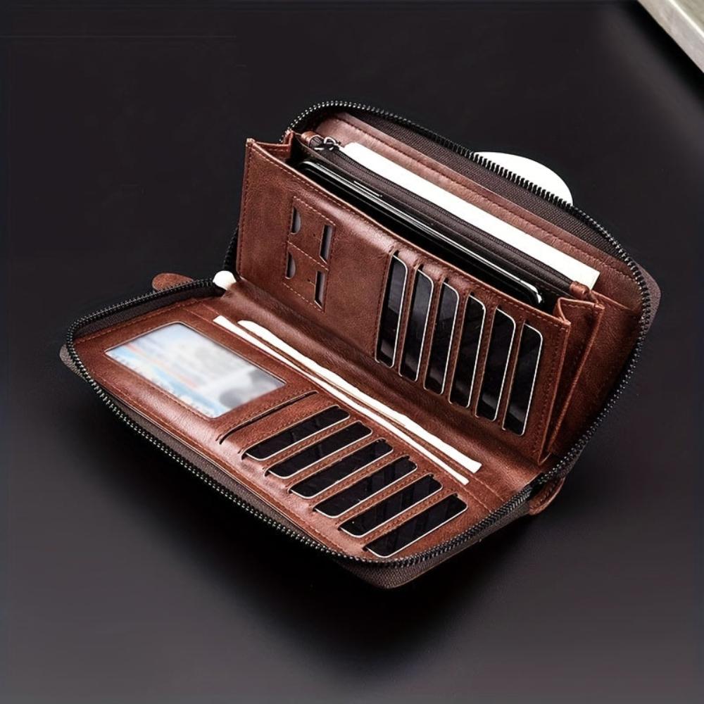 Clutch con cremallera RFID Holden