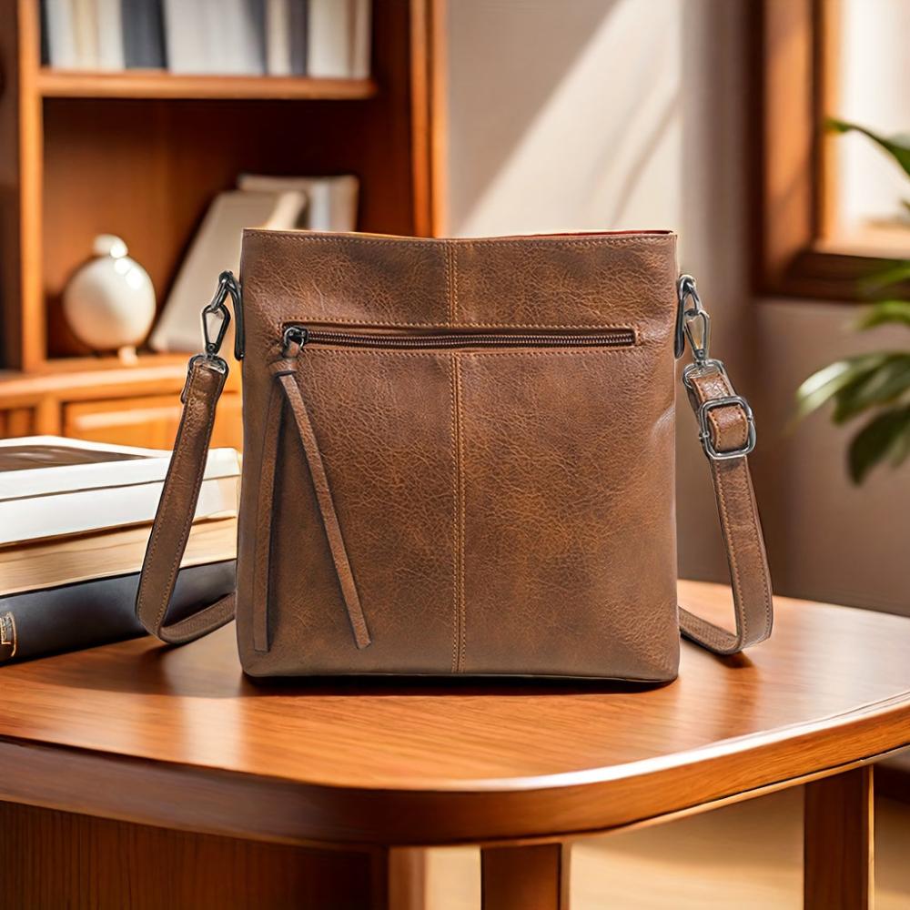Bolso bandolera cuadrado retro Lena
