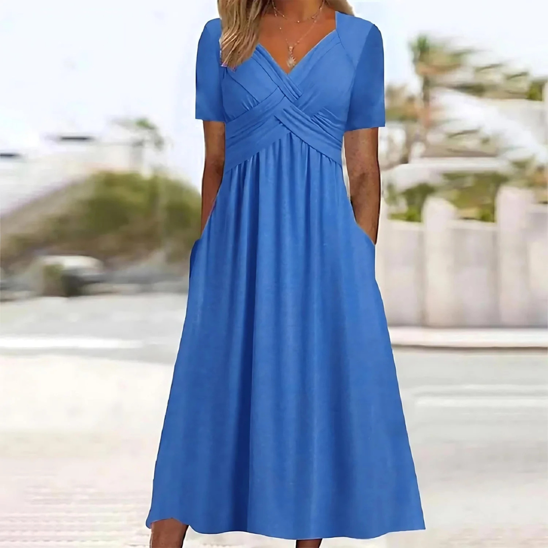 Emily - Robe élégante qui dissimule le ventre