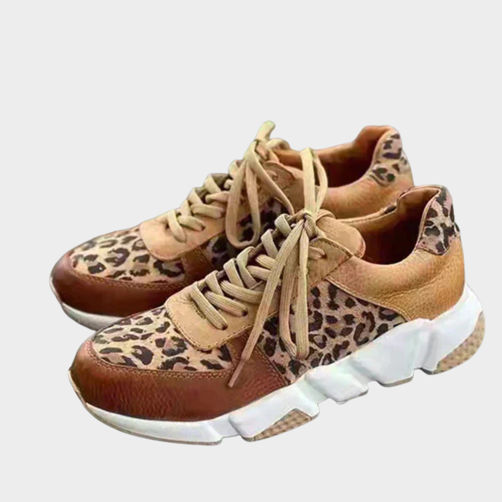 Niva | Baskets léopard confortables