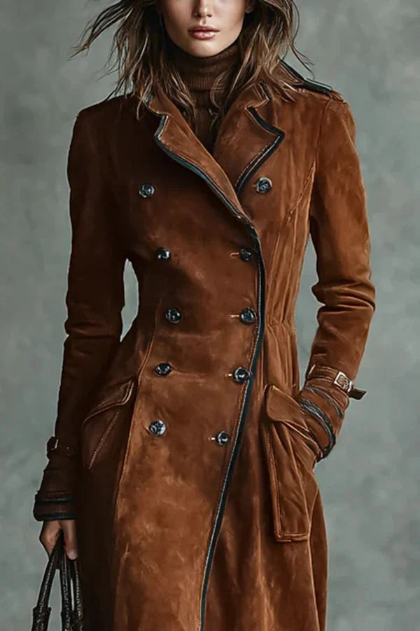 Leather Trench Coat