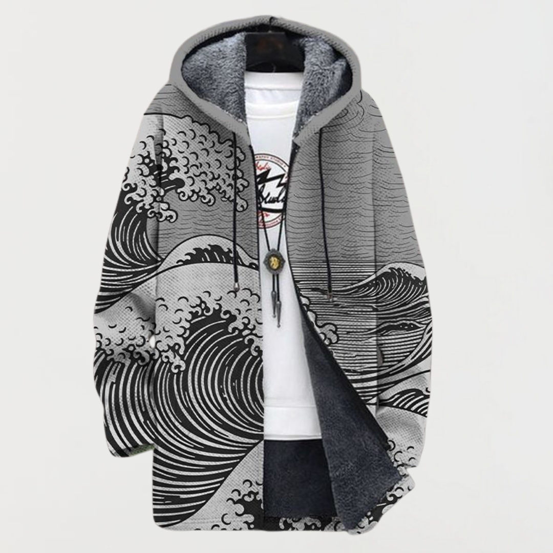 Kai | Waves Art Cardigan