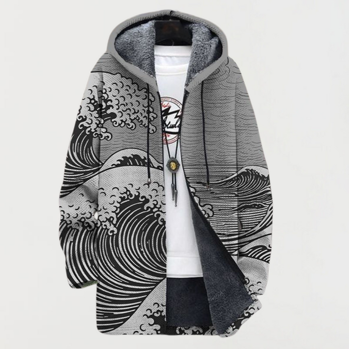 Kai | Waves Art Cardigan