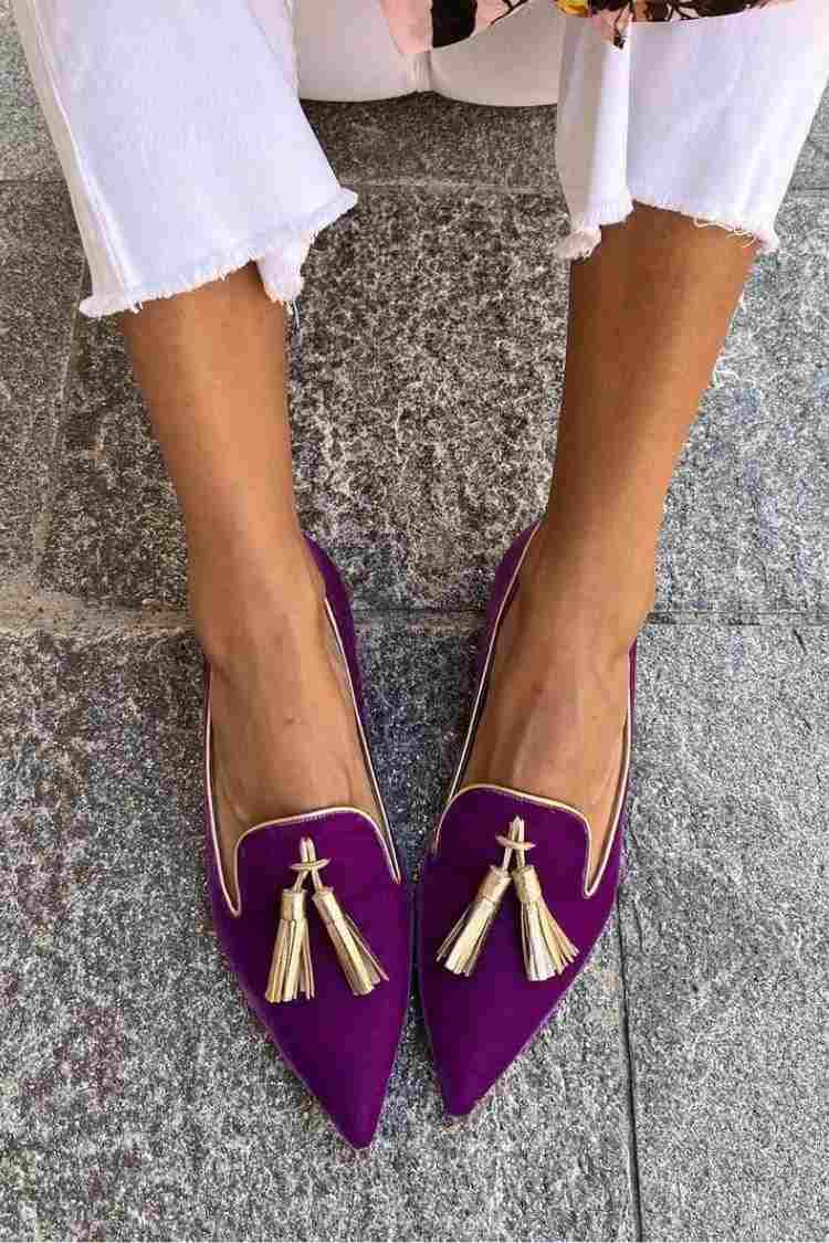 Amelie™ | Mocassins à pampilles