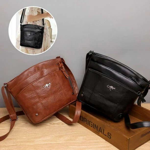 Raya – Elegantní crossbody kabelka s několika kapsami