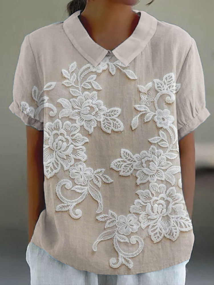 Emma™ - Chemise Imprimée Vintage