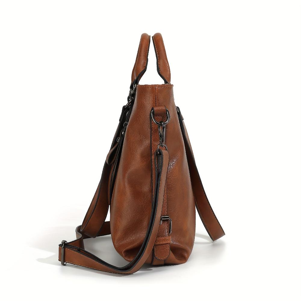 L’élégance classique de Charlotte | Sac fourre-tout vintage
