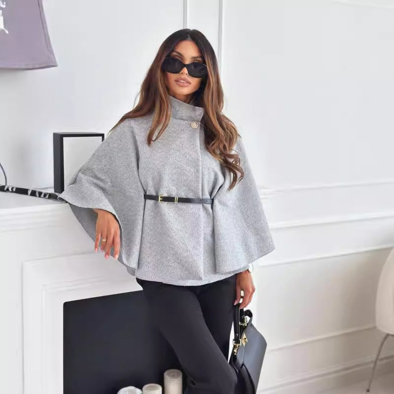 Lea – Chaqueta chic con mariposas y cinturón