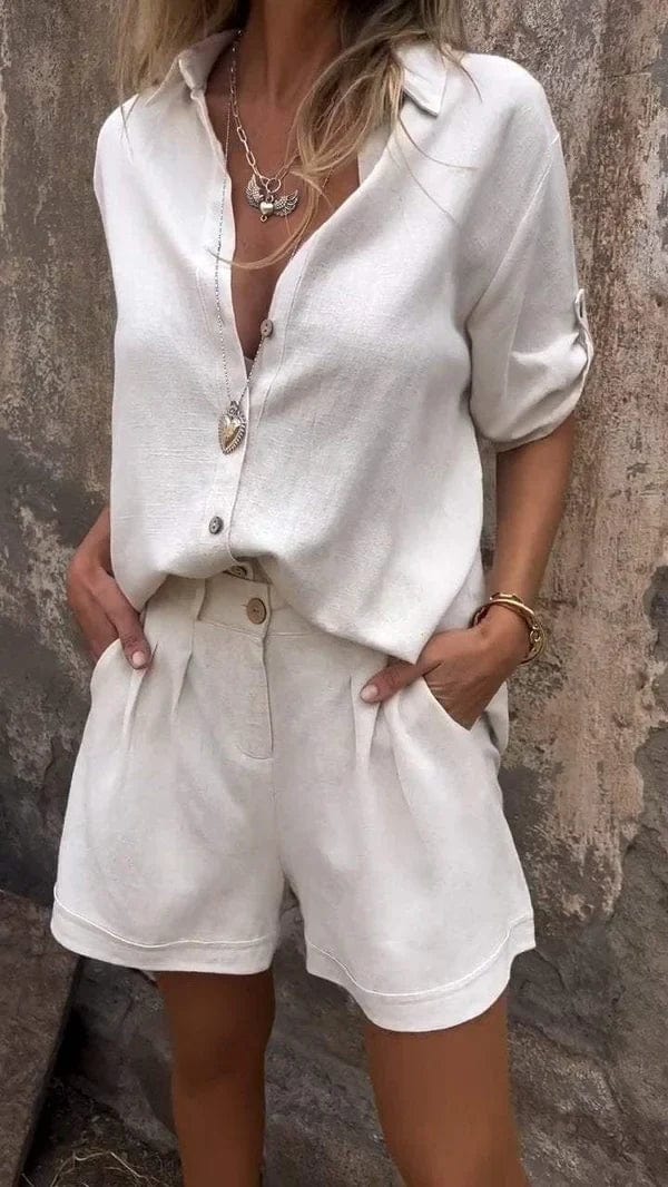 Auriana | Conjunto Luxe Breeze de Lino