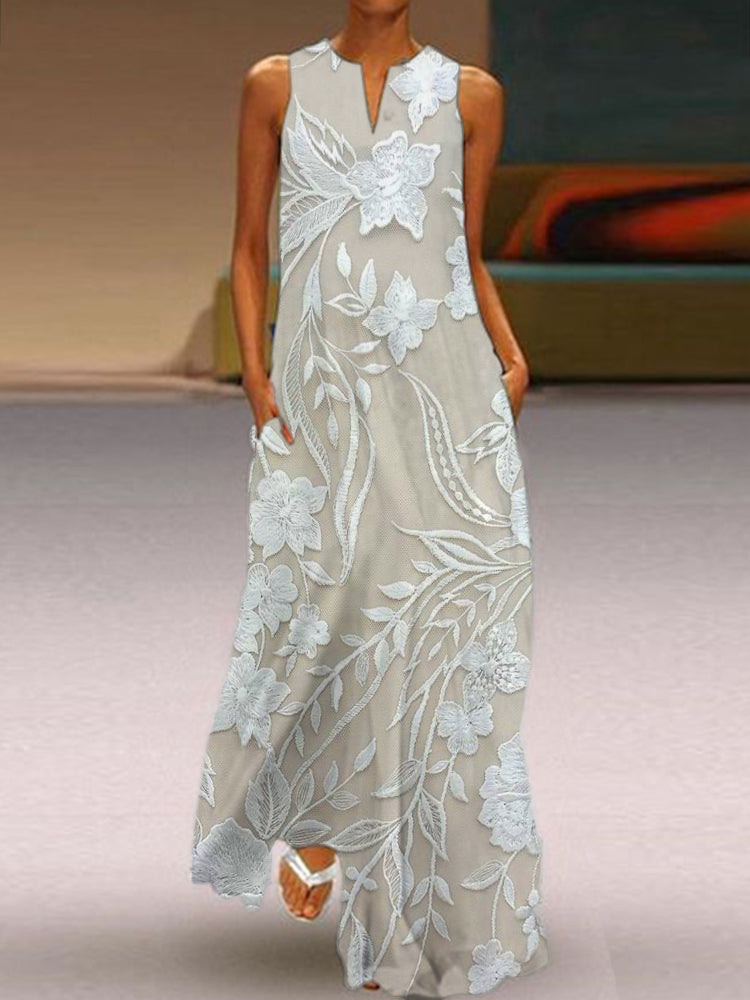 Camila™ - Vestido lujoso con estampado