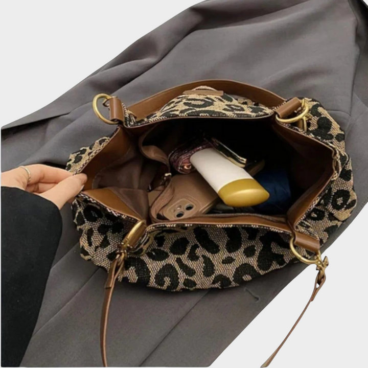 Kaia | Leopard Print Tote