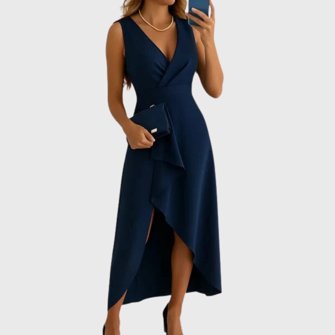 Carmel – Elegantní zavinovací šaty