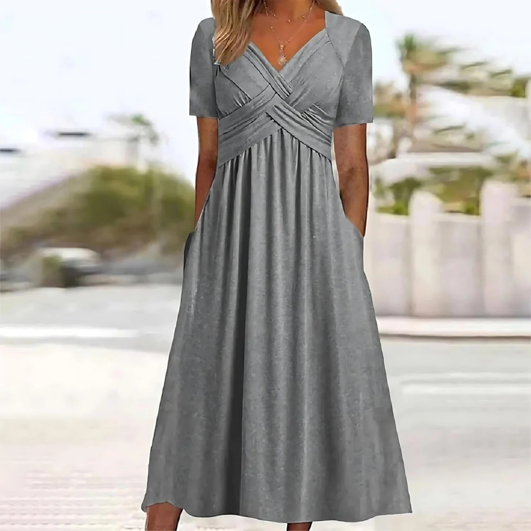 Emily - Vestido Elegante con Cobertura para el Abdomen