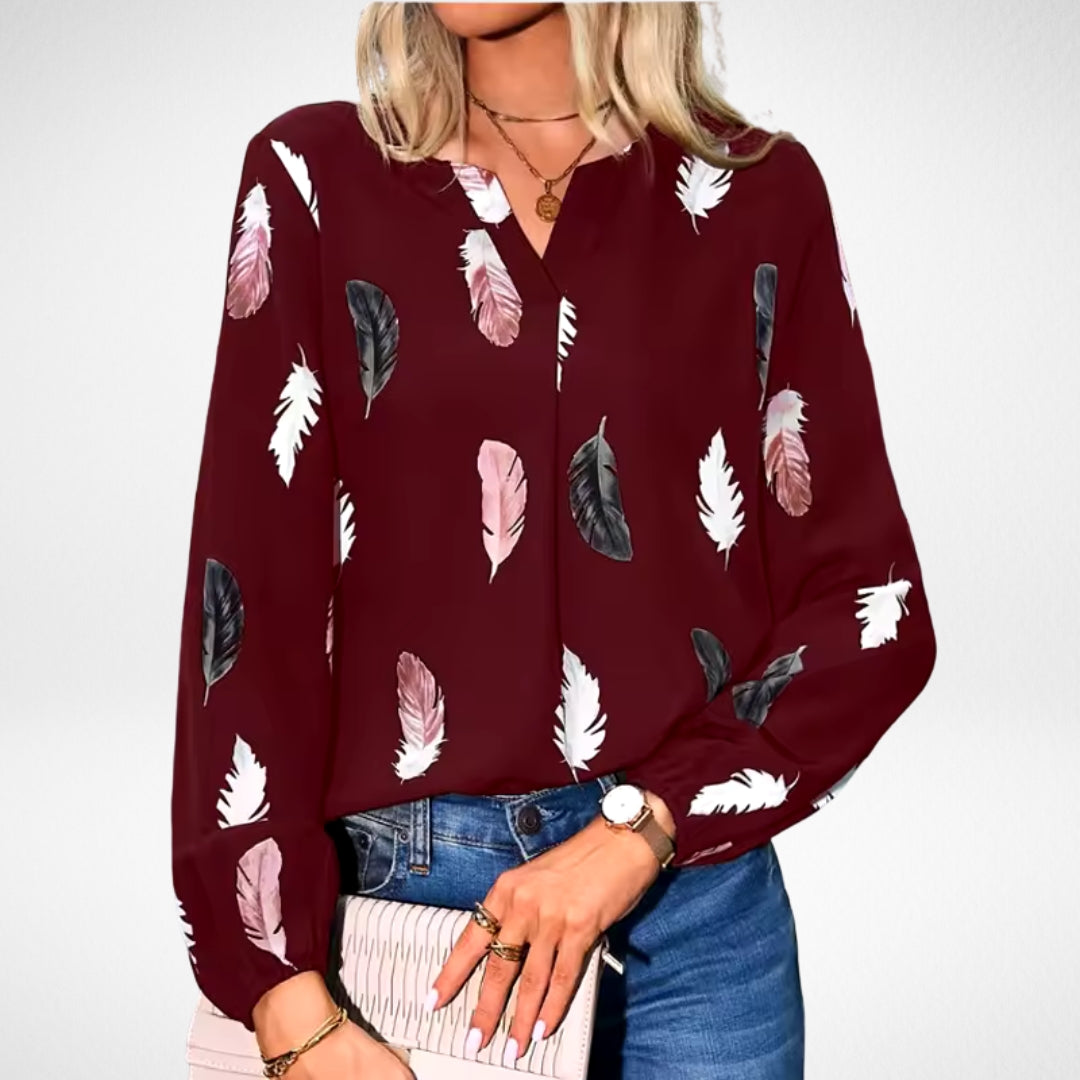 Nicole™ | Blusa con ajuste de confianza