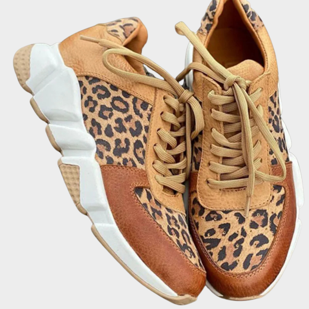 Niva | Baskets léopard confortables