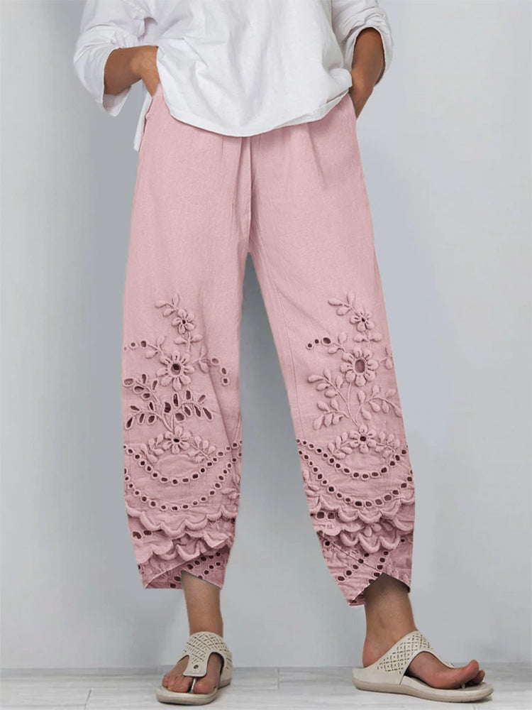 Chloe™ - Pantalon en dentelle imprimée
