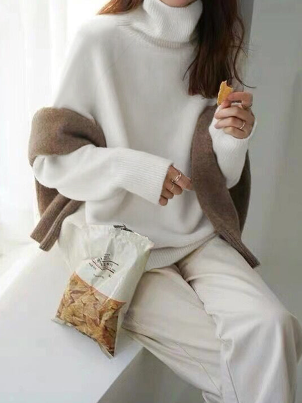 Heather | Útulný rolákový svetr