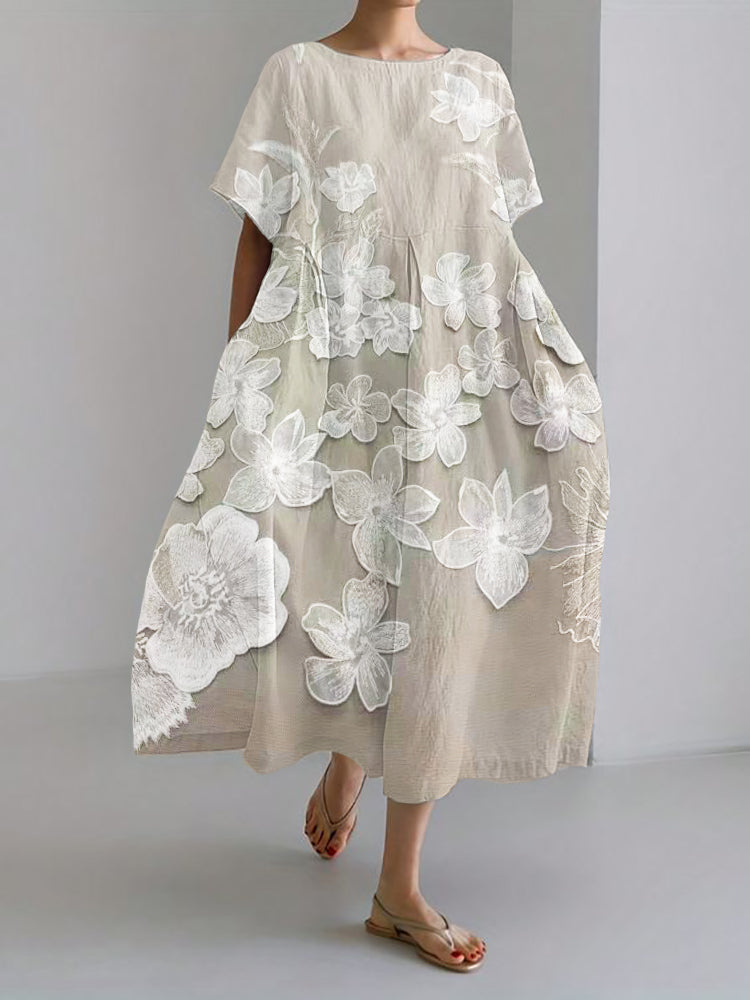 Olivia™ - Robe élégante à imprimé floral