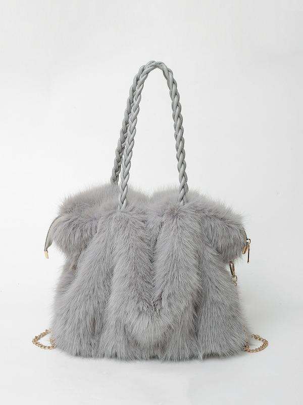 Bethany | Sac bandoulière en velours peluche