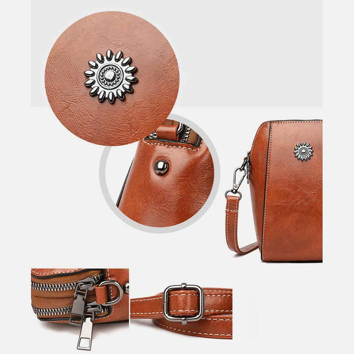 Vienna - Compact Solid Color Mini Handbag