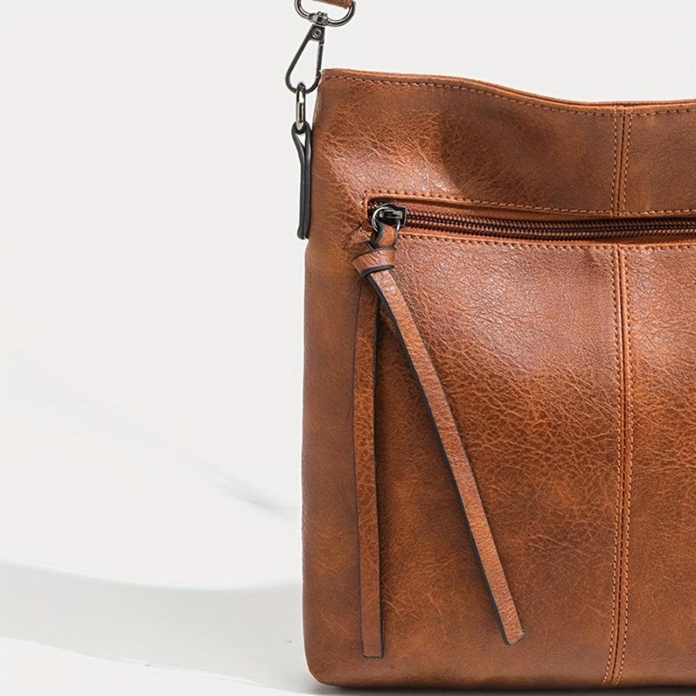 Bolso bandolera cuadrado retro Lena