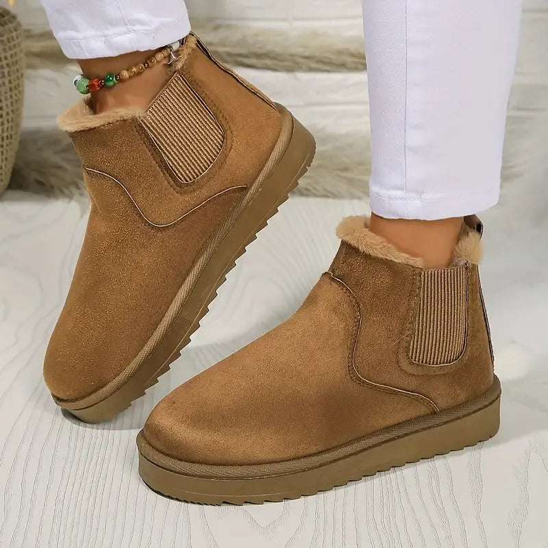 The Aspen Luxe Faux-Fur Ankle Boot