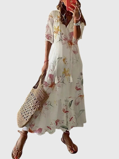 Amalia™ | Vestido Boho Vintage de Verano