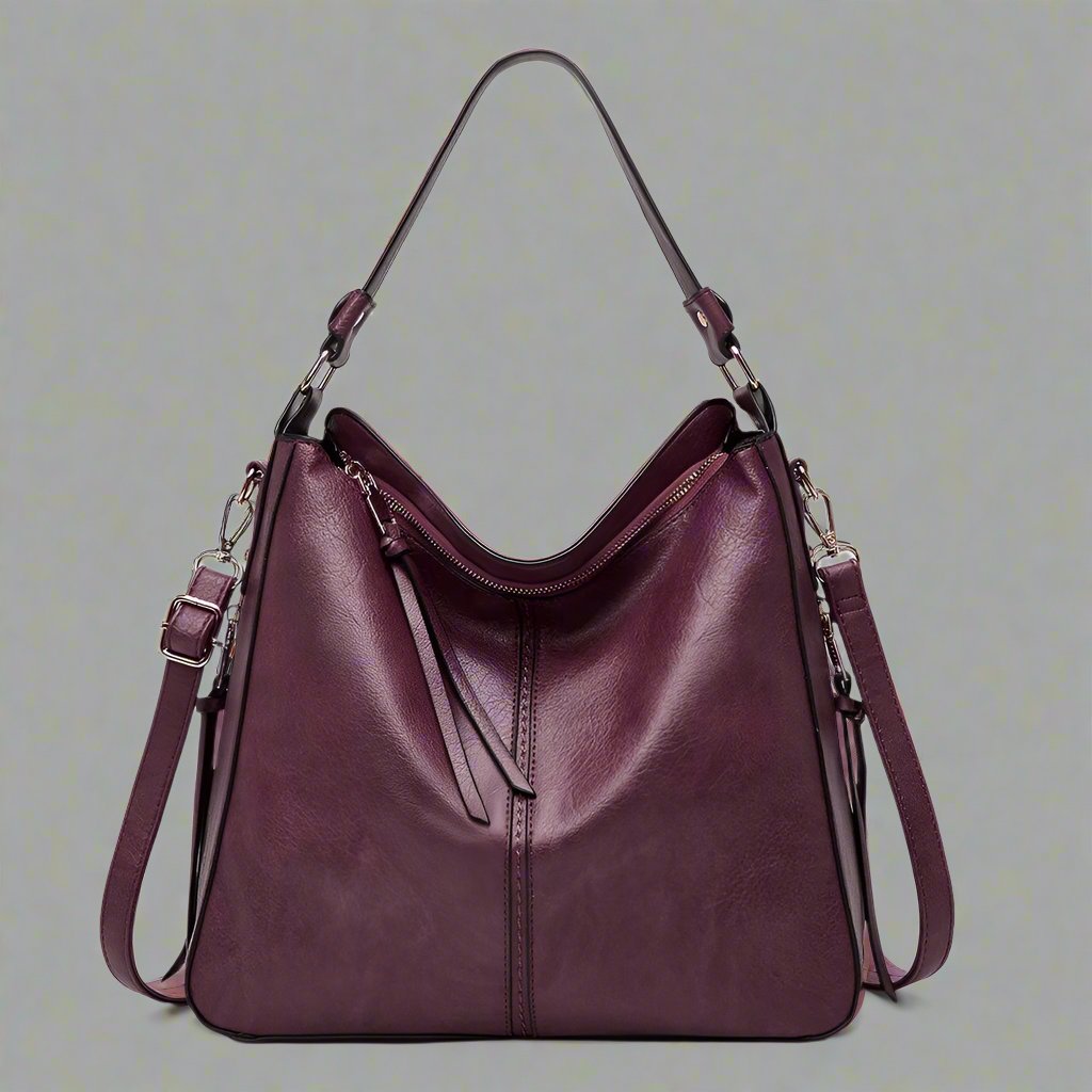 Cécile - Sac fourre-tout en cuir élégant