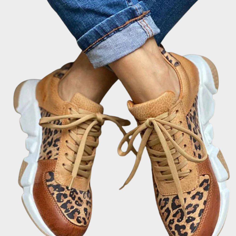 Niva | Baskets léopard confortables
