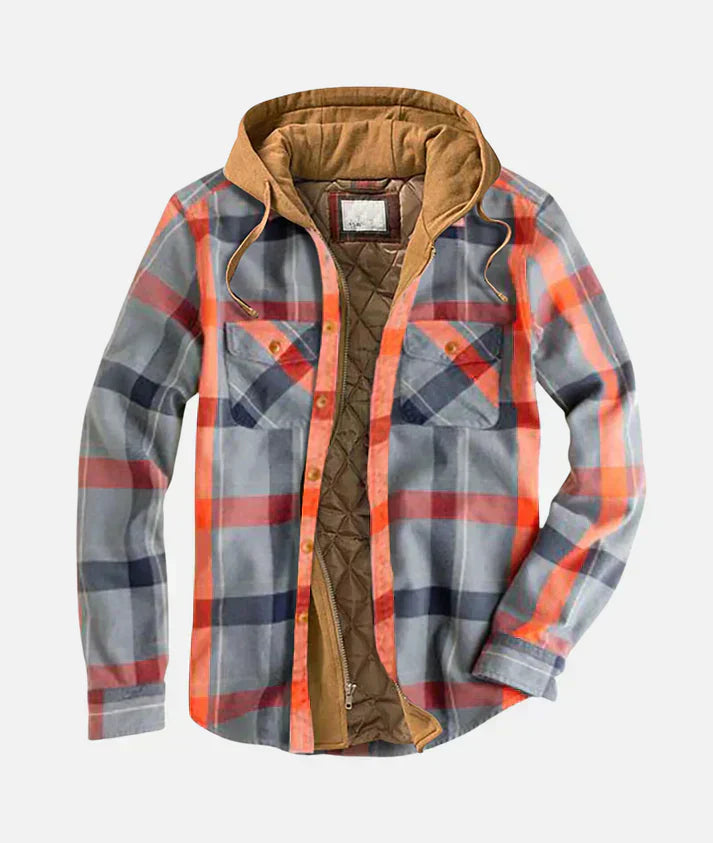 Savrani – Patchwork Plaid Jacket