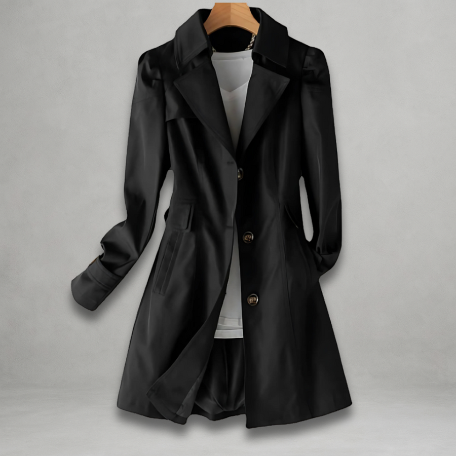 Jamie | Trench Coat Elegante de Otoño