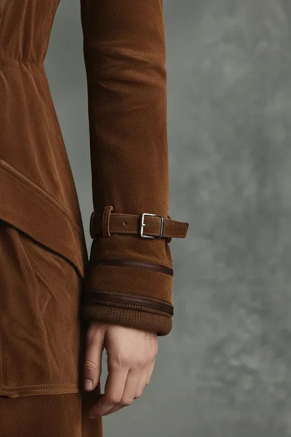 Leather Trench Coat
