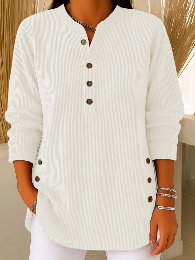 Eden | Button Henley Tunic