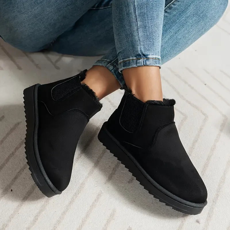 The Aspen Luxe Faux-Fur Ankle Boot