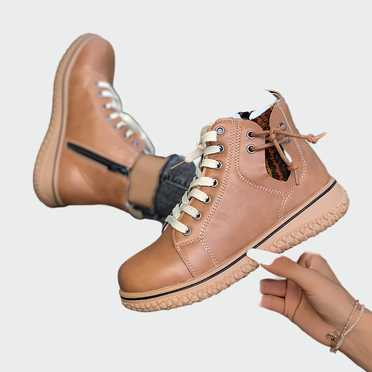 Sophie | Bottines en cuir orthopédiques