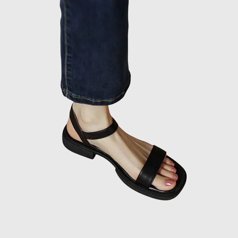 Celestia™ | Sandalias Ortopédicas de Cuero