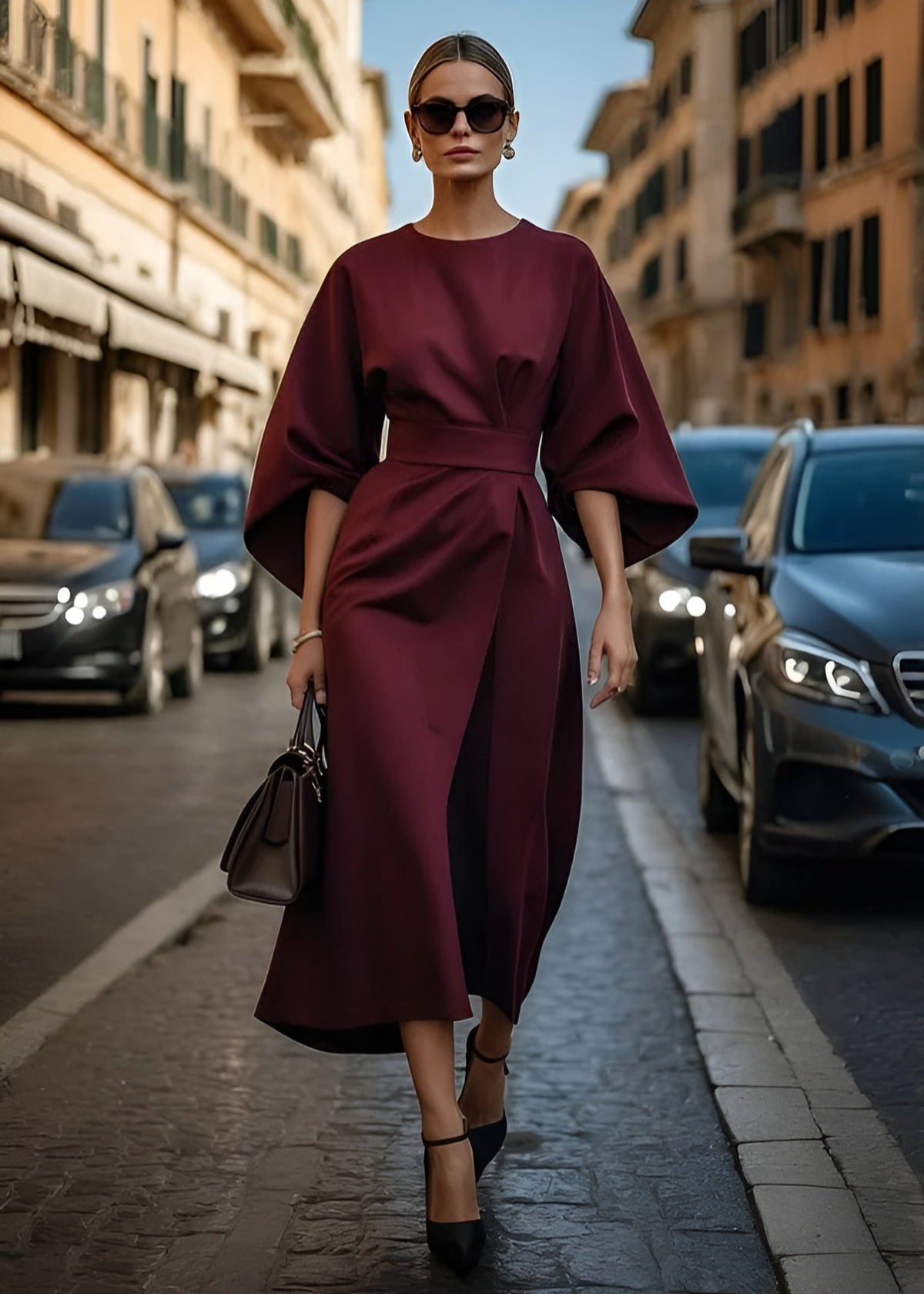 Victoria - Elegant Sleeve Dress