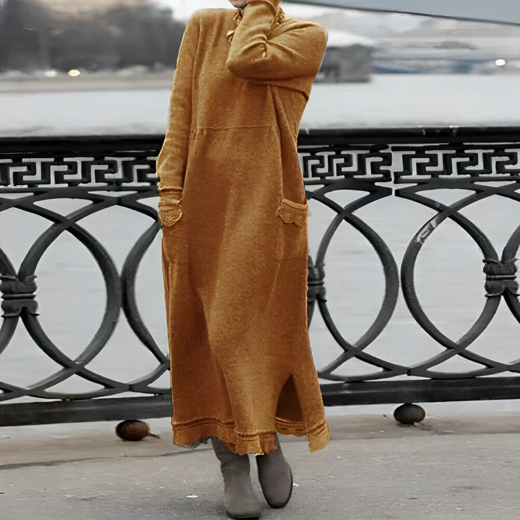Greta | Vestido cómodo de invierno