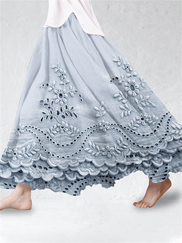 Luna™ - Falda bohemia con estampado